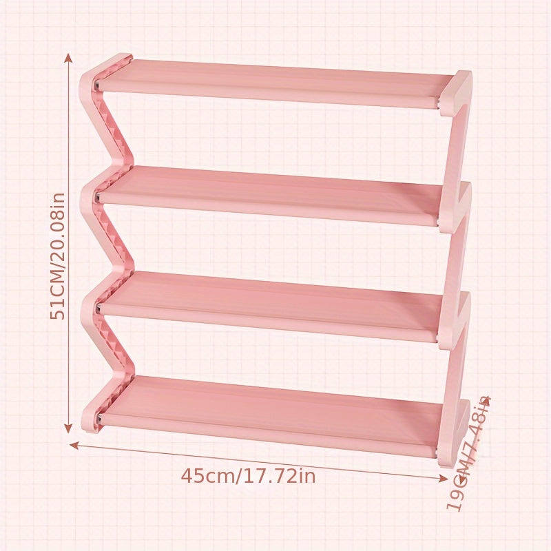ZigZag Skoställ - Stilig och Platsbesparande Skor Organizer Carvallo