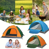 Pop Up Camping Tent med dragkedjedörr Carvallo