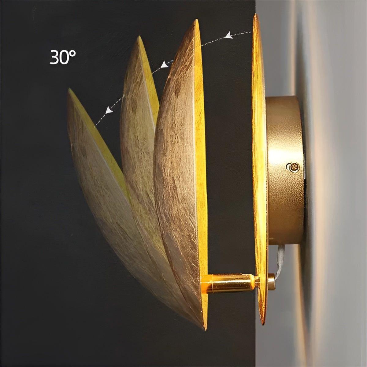 Lunar Shine - Lyxig modern Eclipse-vägglampa för inomhusbruk Carvallo