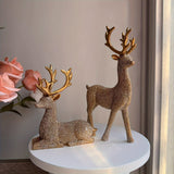 Carvallo - Charmig Rensdyr Duo för Vinter Underland Vibes Carvallo