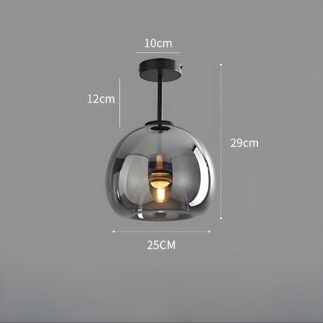 LustroCeil Light - Minimalistisk Glas-Taklampa Carvallo