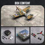 Fjärrstyrd flygplan med lätt stabiliserad flygning Carvallo