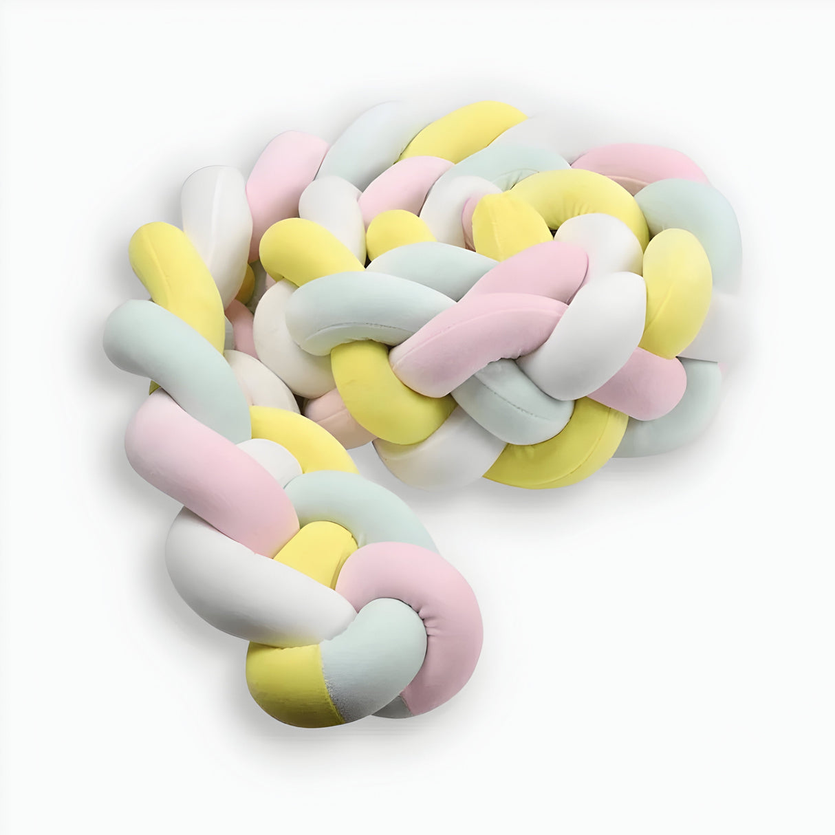 SnuggleBraids Plush - Handgjord Knuten Flätad Plush Carvallo