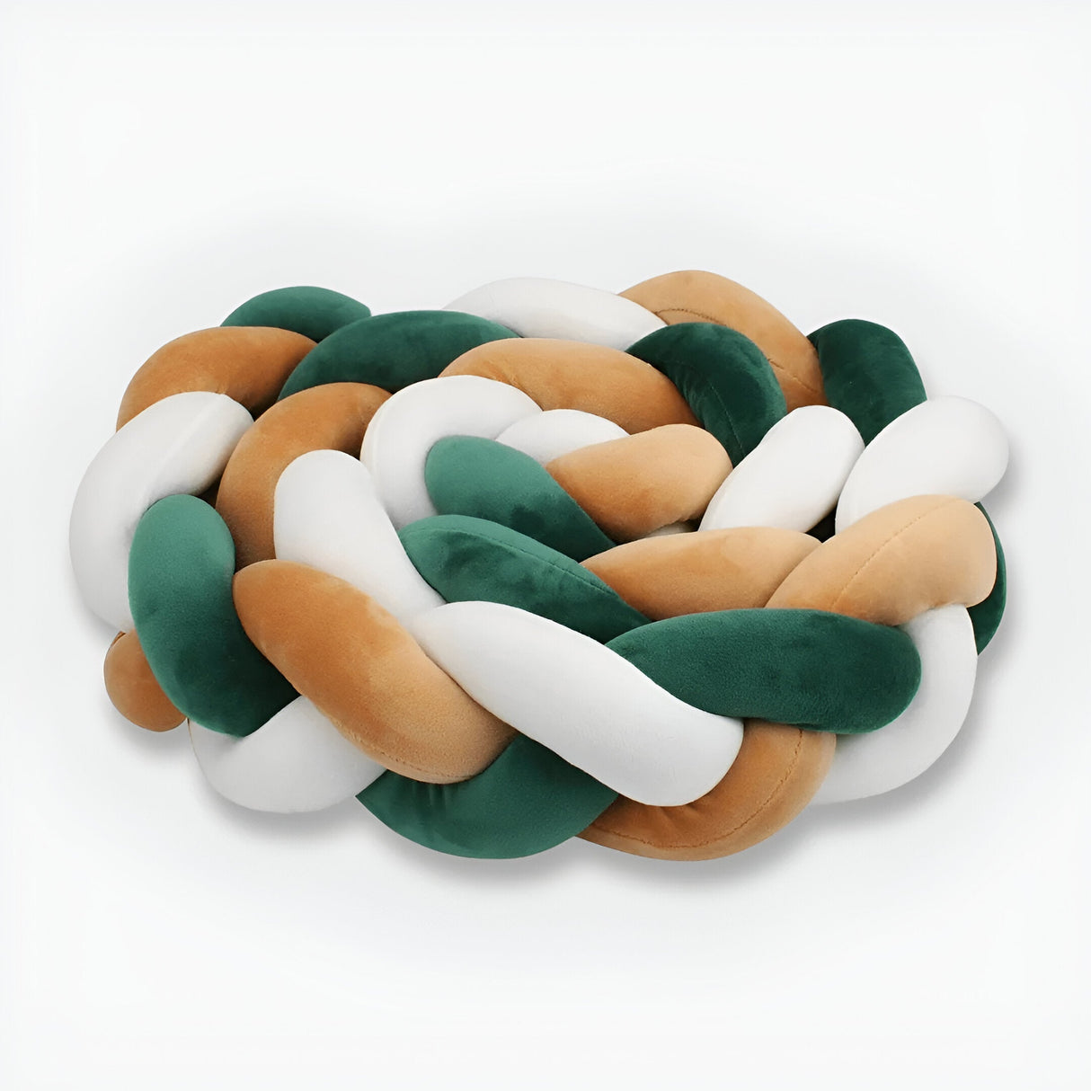 SnuggleBraids Plush - Handgjord Knuten Flätad Plush Carvallo