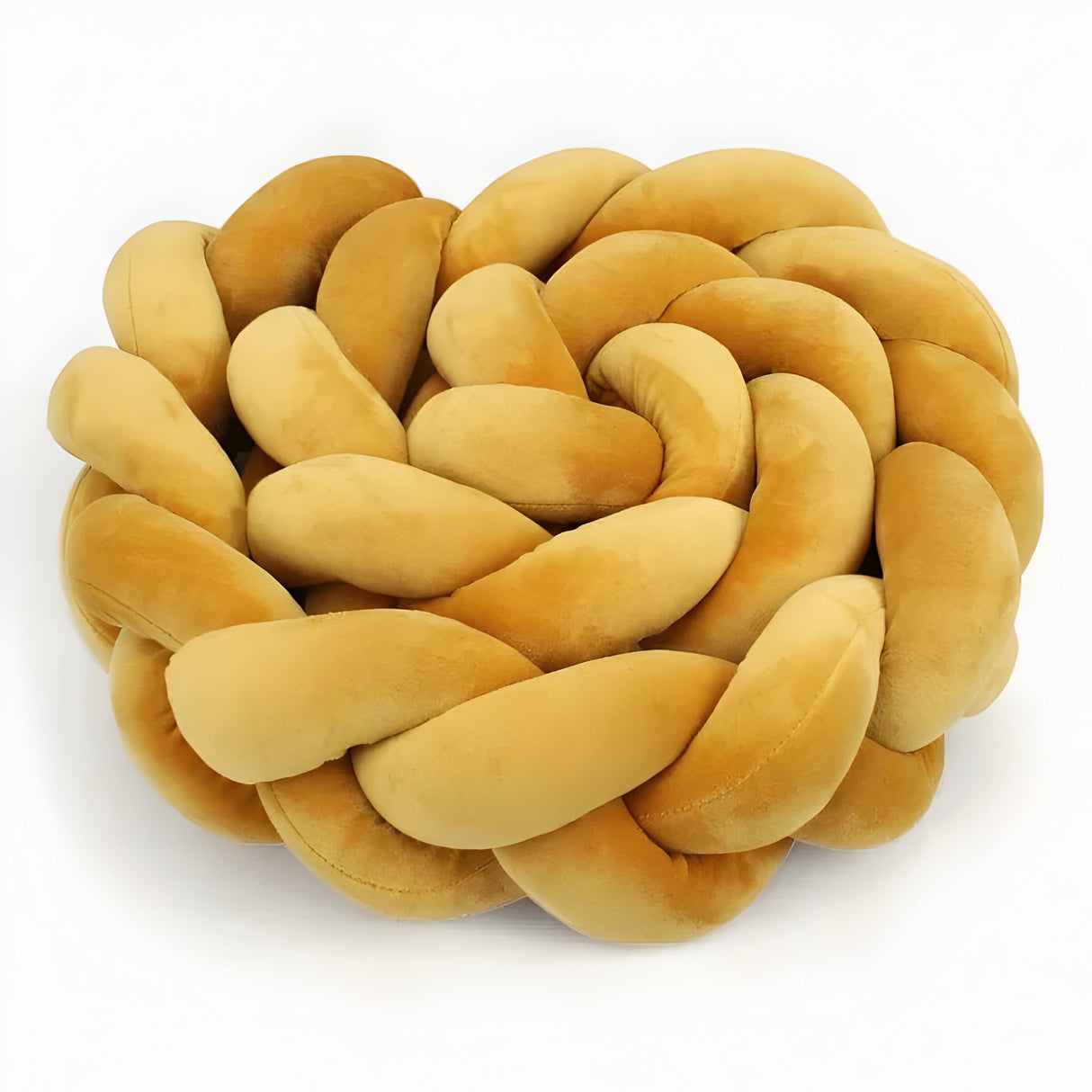 SnuggleBraids Plush - Handgjord Knuten Flätad Plush Carvallo