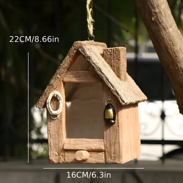 FeatherHaven Nest - Kreativt Hängande Fågelbo Carvallo