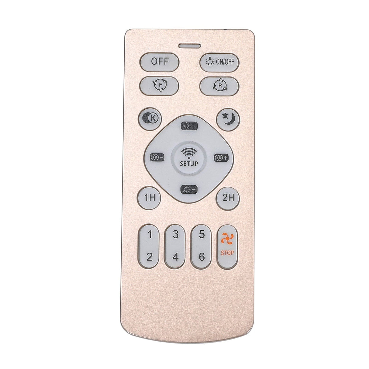 Kompakt 55 cm Takfläkt med 3 LED-ljusslägen och fjärrkontroll Carvallo