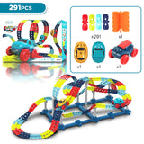 Racerbil med Nollgravitations bana-Hemnix-291 Delar-Hemnix