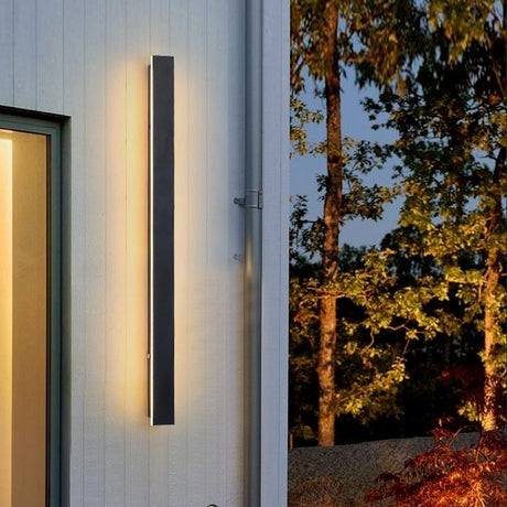 Utomhus Vägglampa Modern Svart LED Vägglampor Carvallo