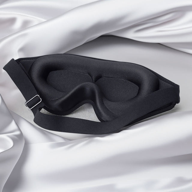 Carvallo – Lyxig 3D Memory Foam Sömnmask för Ultimat Mörker och Komfort Carvallo