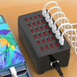 USB Laddningshub Snabbladdare Station Carvallo