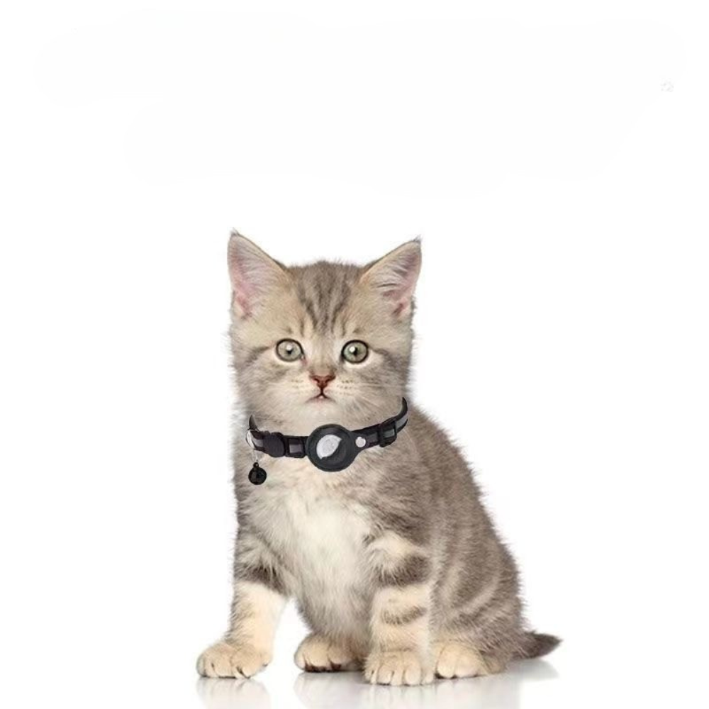 Katt Halsband Nylon Reflekterande GPS Tracker Rem Carvallo