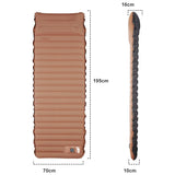 Luftmadrass Med Inbyggd Luftpump Fotpump 10cm, 3.0-3.2 R-värde Dubbla Lager-Luftmadrass-BB-Hemnix