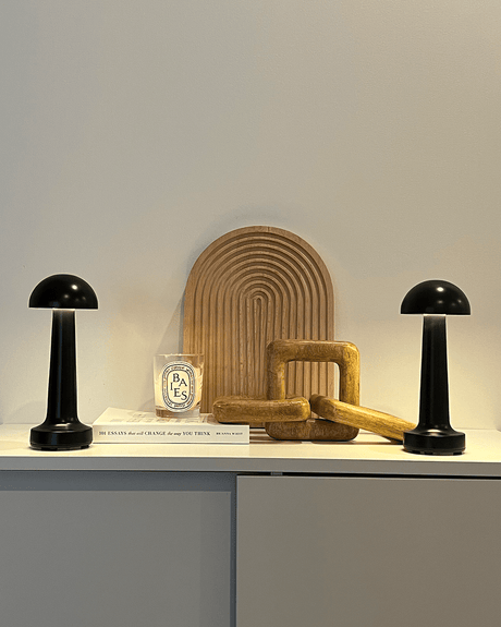 Mantar bordslampa Carvallo