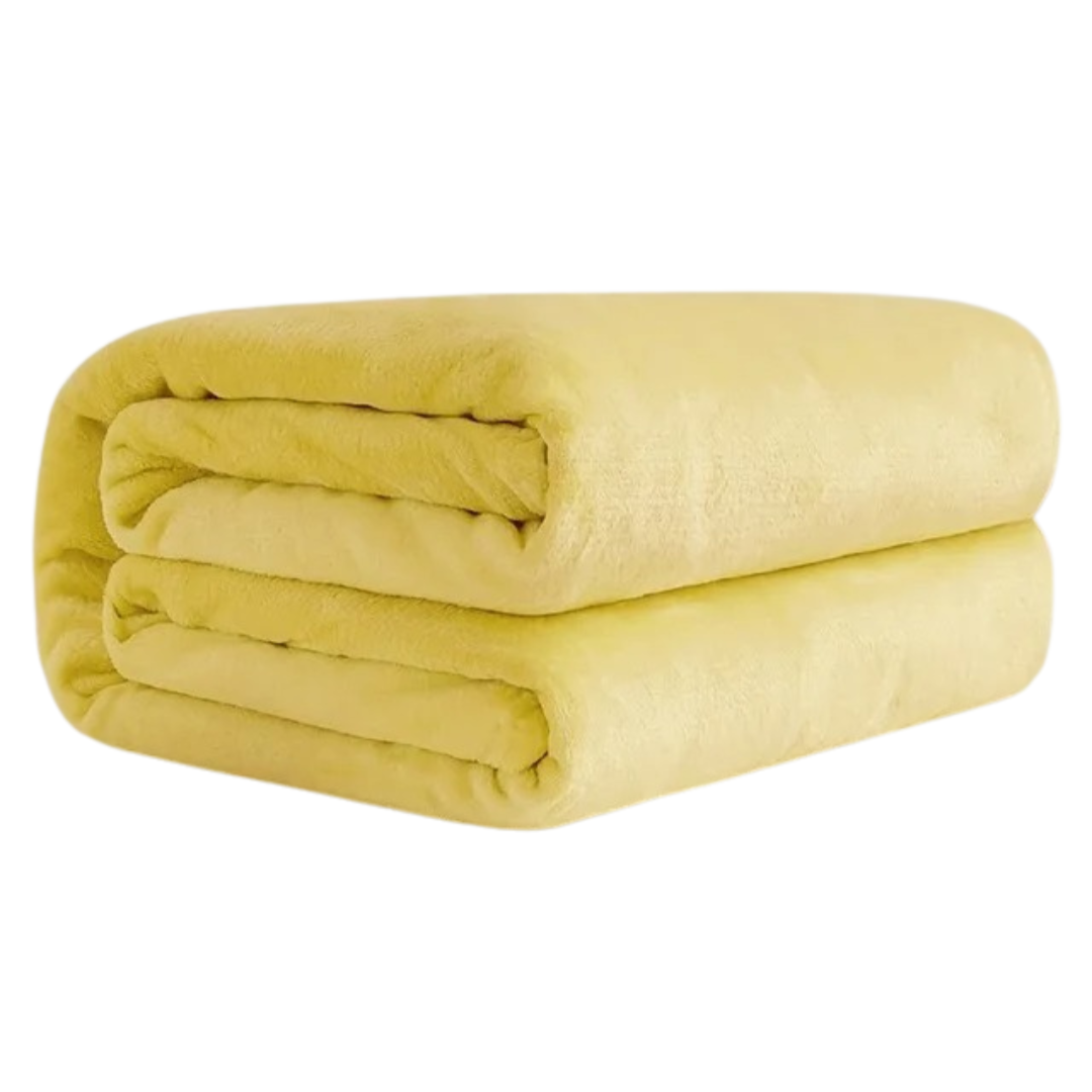 Korall Fleece Flanell Filt Hemnix