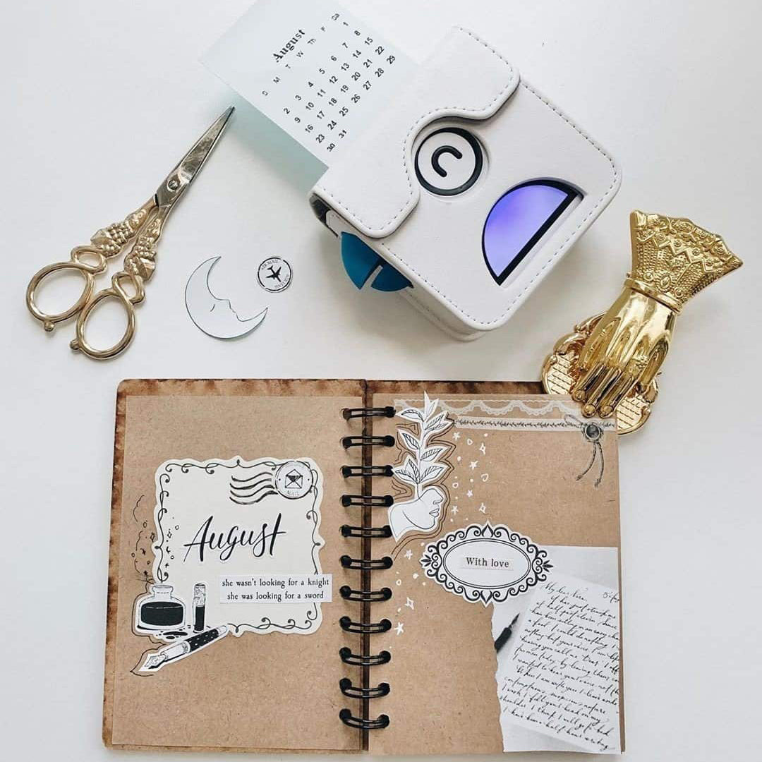 QuickSnap – Kompakt trådlös skrivare med en smal design för omedelbar fotoutskrift Carvallo