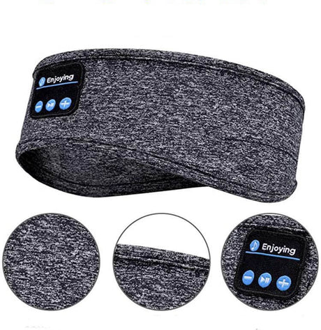 Trådlöst Bluetooth-huvudband-Electronics-Hemnix-Grått-Hemnix