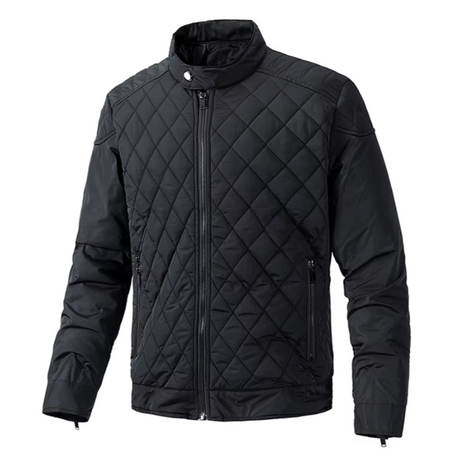 Bomberjacka med vaddering i bomull för män-Hemnix-Svart-M-Hemnix