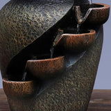 Zen Blossom Water Vase - Lugn Bonsai Dekoration med Fontän Carvallo