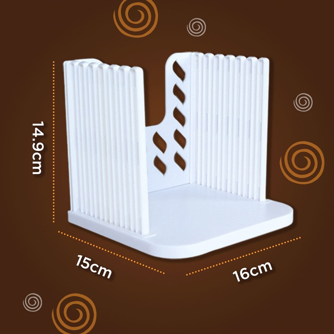 SliceGuide – Justerbar, hopfällbar brödskivarställning | Jämna snitt för hembakade bröd MILA Sverige