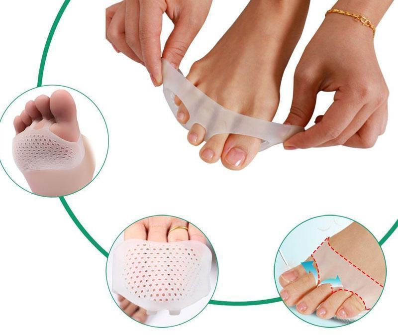 Royaleva Andningsbara Metatarsal Kuddar - Set om 2 för Komfort Carvallo