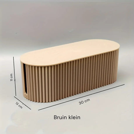 Carvallo Kabelbox Skrivbord Organizer | Kabelhantering & Förvaring | Vit | 30x11x13 cm Carvallo