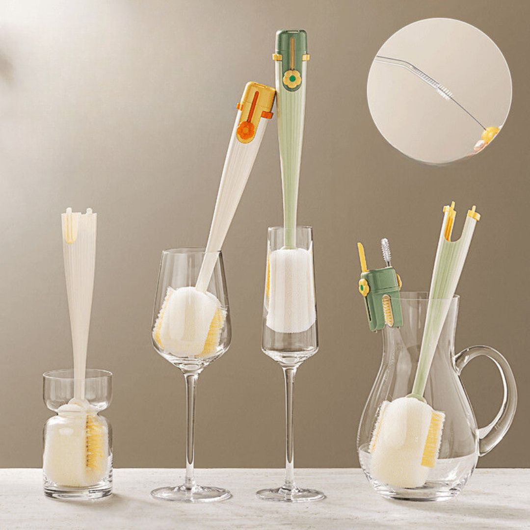 Praktisk 5i1 flaskrengörare Carvallo