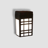 Carvallo Solarlampa Vägg i Japansk Stil | Väderbeständig & Energibesparande | Varm- & Kallvit | Kompaktformat Carvallo