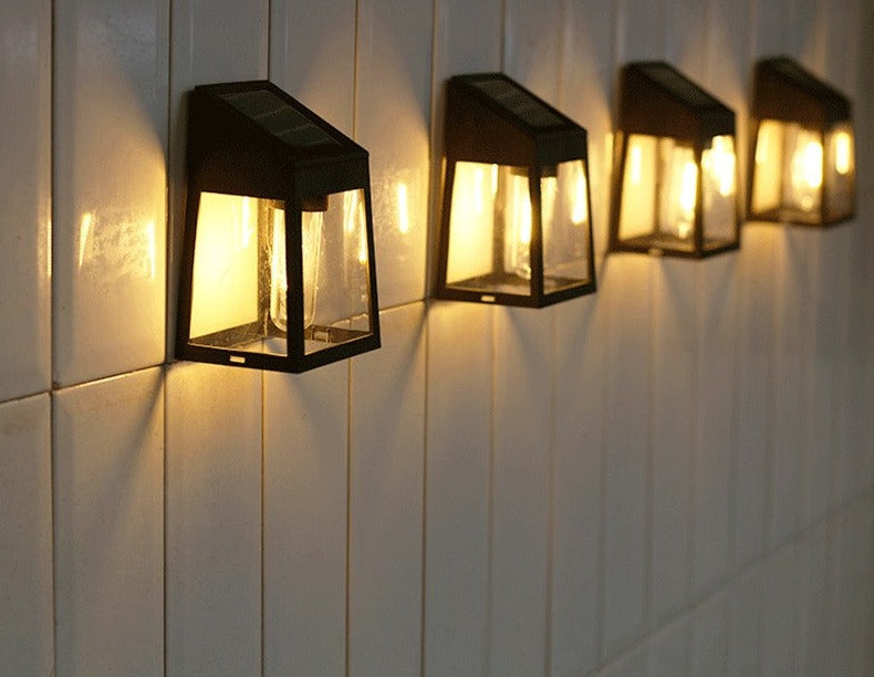 Carvallo Solar Utomhuslampa LED | Väderbeständig & Automatisk | Varmvitt Ljus | Energioberoende Carvallo