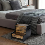 Rustik Trä Stapelbar Pall - För Bekvämlighet och Säkerhet Carvallo