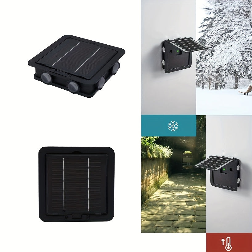 Carvallo GlowWall Solvägglampa | Färgbyte & Varmvit | Väderbeständig & Trådlös | 1800 mAh Batteri Carvallo