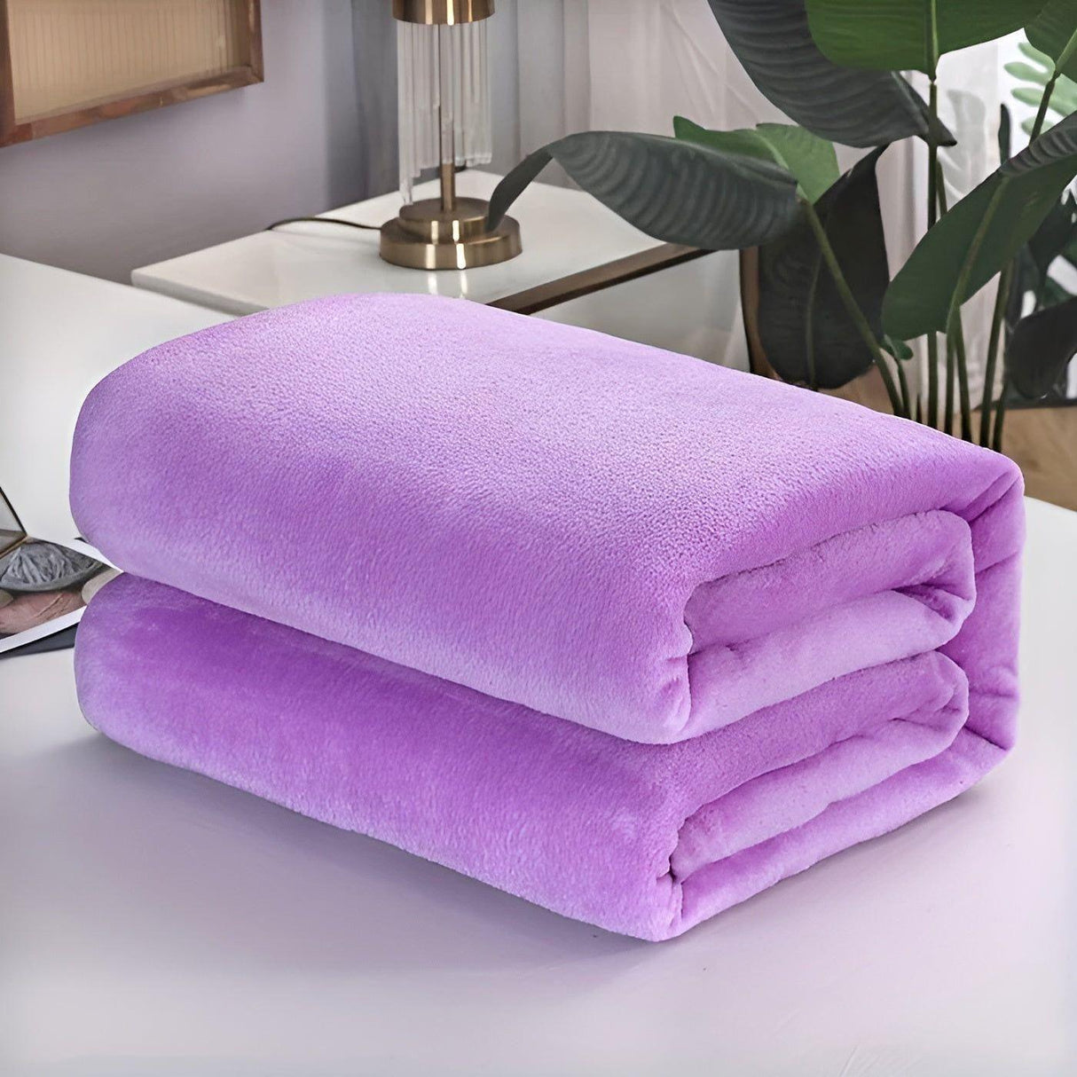 FluffyFleece Blanket - Hållbar tjock fleece vinterfilt Carvallo