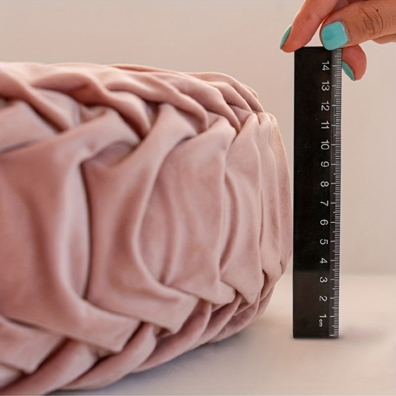 Pumpakudde - Sammet Rund Kuddfodral för Soffa, Tatami, Vardagsrum och Kontorsdekoration Carvallo