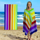 Mikrofiberstrandlakan – Mjukt, iögonfallande, stor passform MILA Sverige