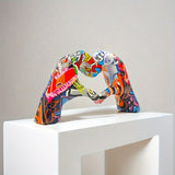 Loving Gesture Skulptur - För ett Modigt och Kreativt Interiör Uttalande Carvallo