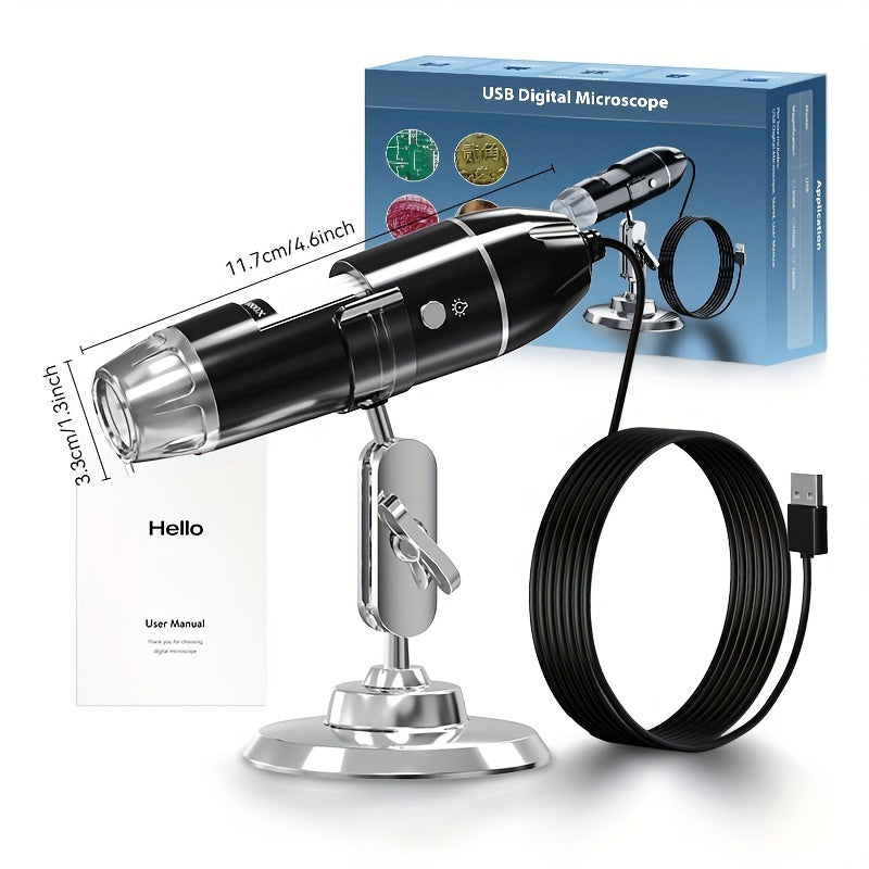 USB Digital Mikroskop med Justerbar Stativ Carvallo