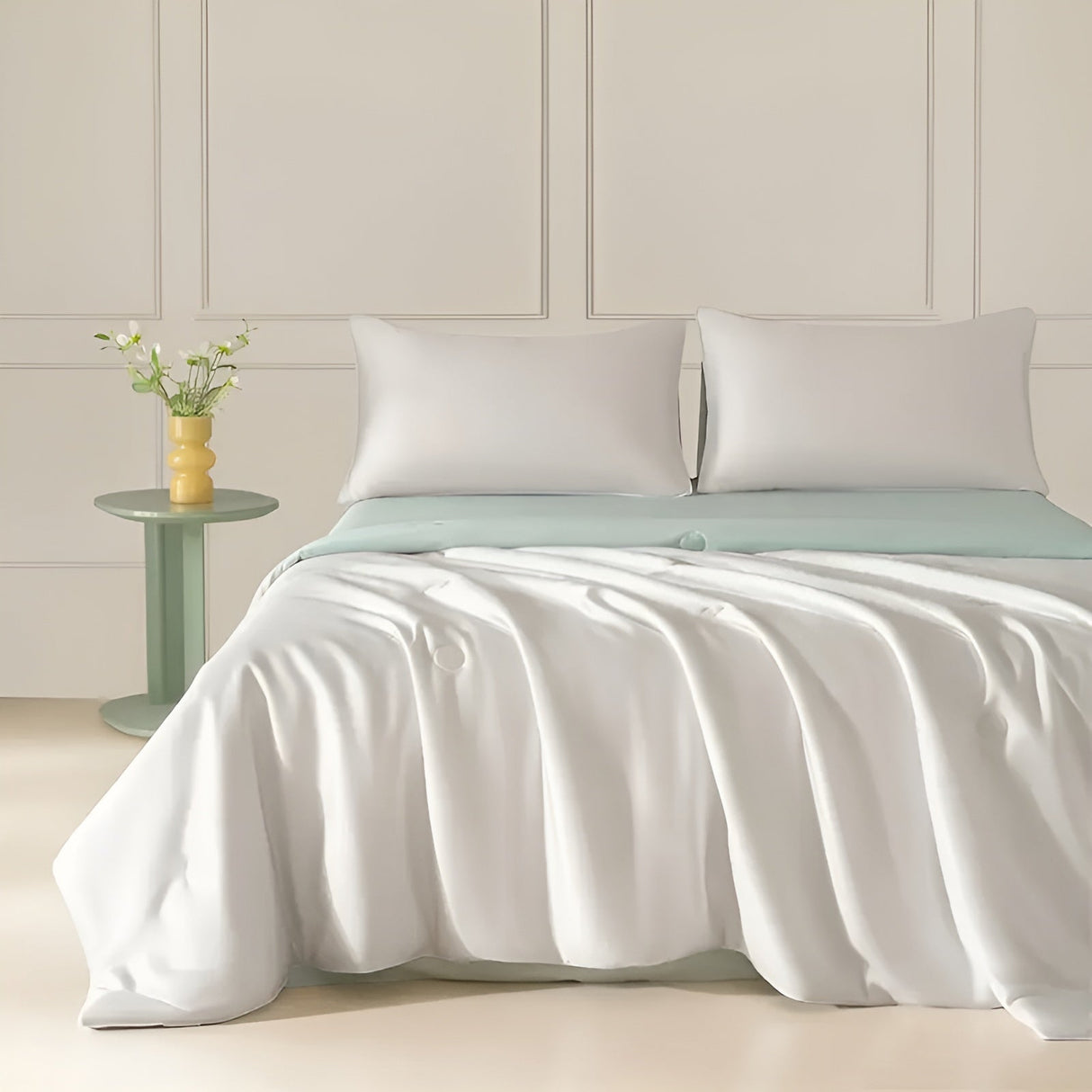 Kylig sommarfilt – Mjuk, hudvänlig och bekväm | För varma sommarnätter Carvallo