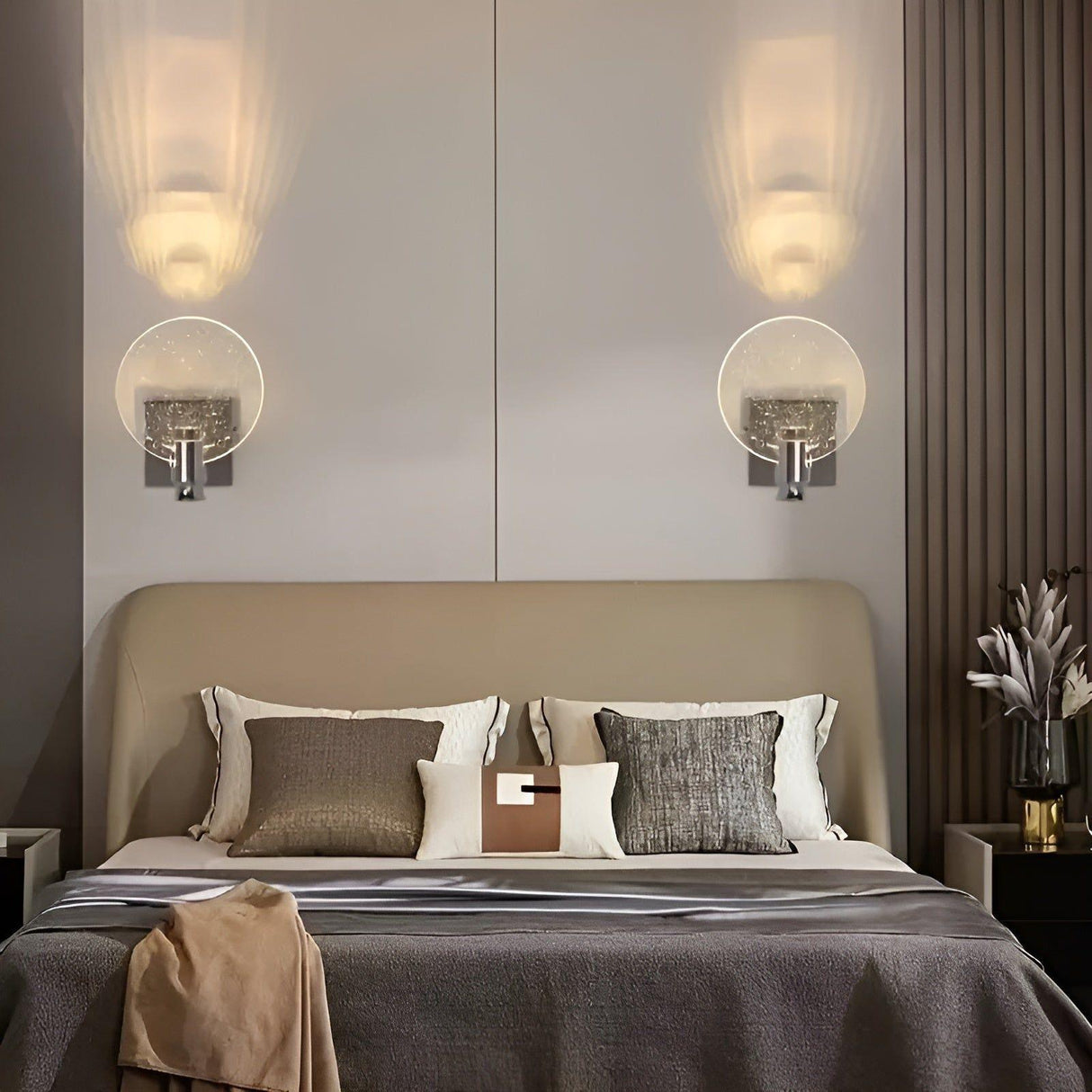 RadianceCrystal Light – Justerbar Lyxig Kristall Vägglampa Carvallo