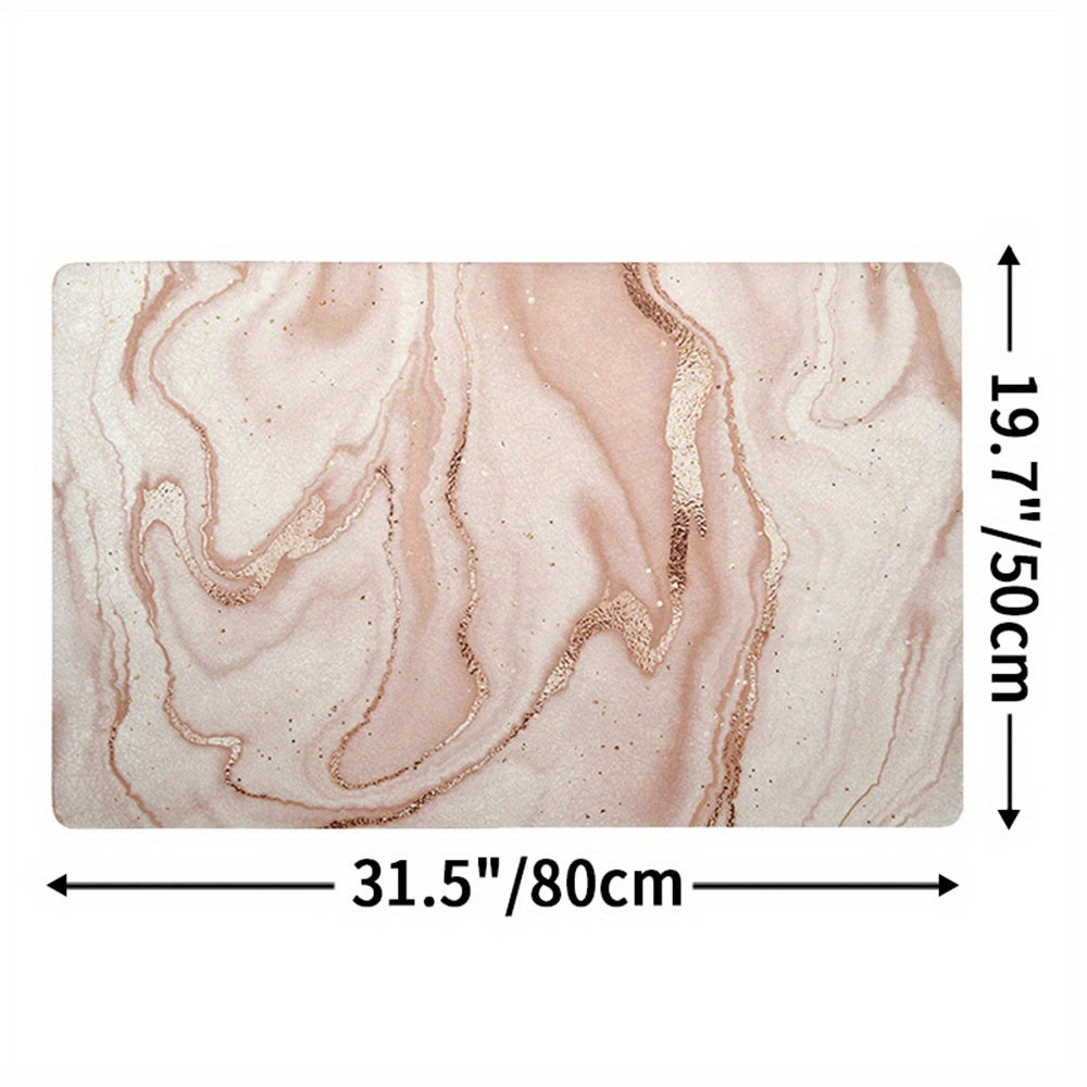 Fien Marmor-Antirutsch-Duschmatta – Lyxig komfort och säkerhet för ditt badrum Carvallo