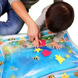 Baby Tummy Time Vattenmatta med Havsleksaker Carvallo