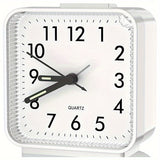 Stilren rektangulär väckarklocka med nattlampa för mysigt sovrum Carvallo