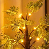 Tropiska palmblad LED-lampor Carvallo