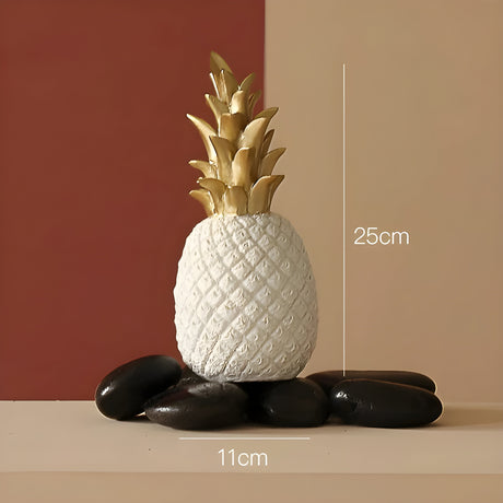 PineGlow Decor - Dekorativ Ananas-Ananas-Vardagsrumsdekor Carvallo