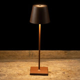 RoyaleGlow Trådlampa - USB-laddningsbar vattentät bordslampa med touch-knapp Carvallo