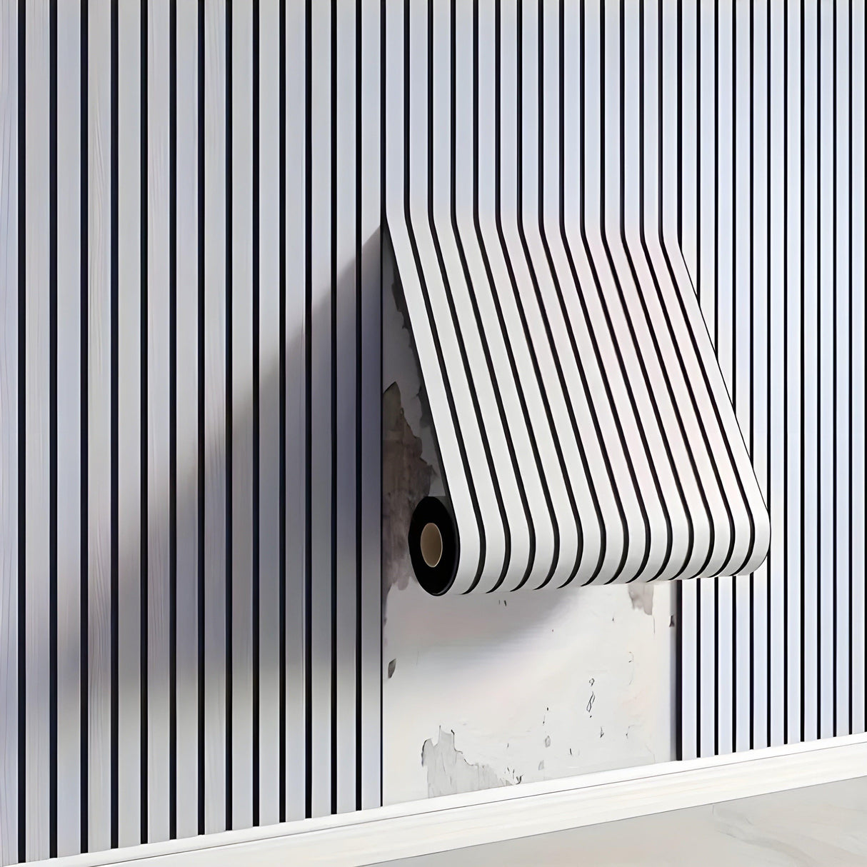 StickGrid Tapet - Moderna 3D Väggpaneler Självhäftande Tapet Carvallo