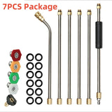 Luxora 4000 PSI Teleskopisk Högtryckstvättstång Set för Ränna & Takavlopp & Väggar Rengöring Carvallo