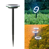 Solarmarkeringslampor med färgbyte – LED markspots för utomhus och trädgård Carvallo