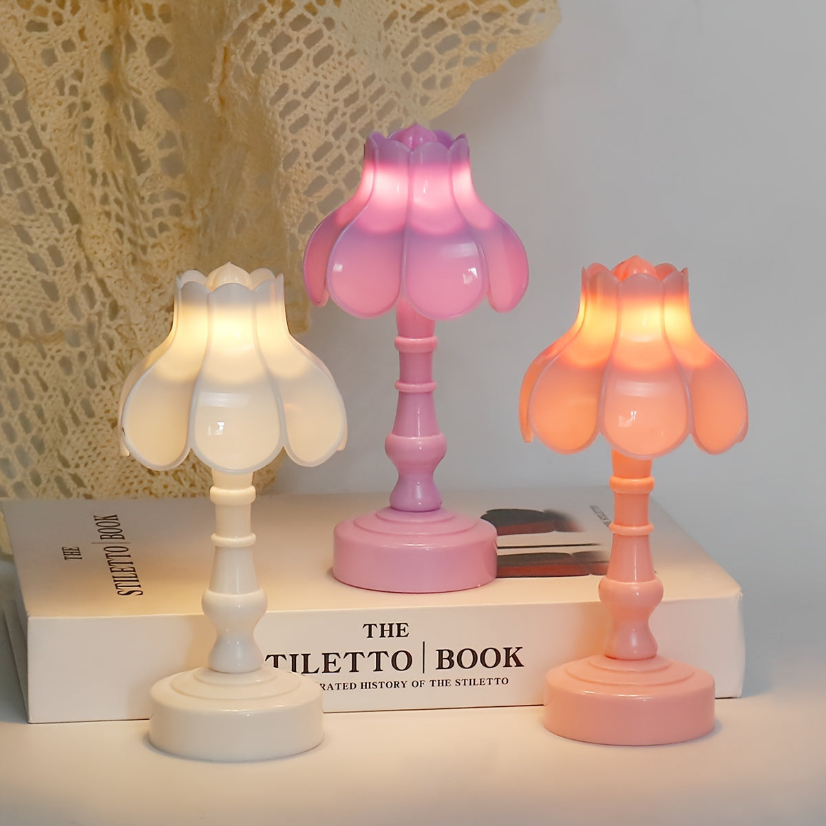 UmbrellaGlow - Charmig Minilampa i Vintage Stil Carvallo
