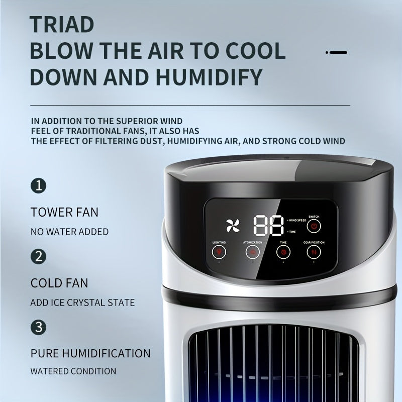 Smart skrivbordskylare – USB-driven 3-i-1-lösning för luftkomfort MILA Sverige