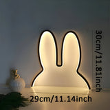 NeonHopper Ljus – Dekorativ Kanin Neon LED Lampa Carvallo